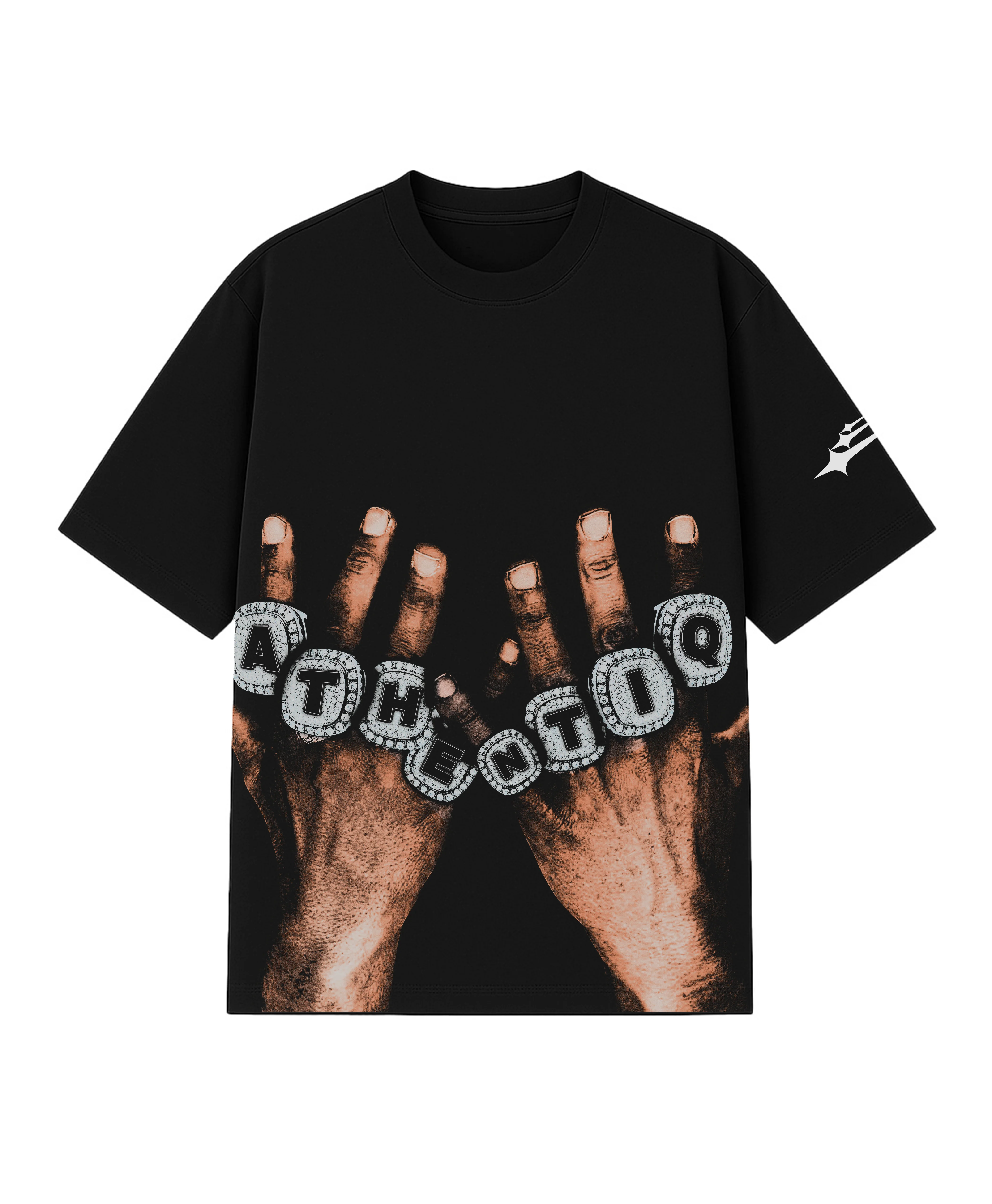 ATHENTIQ 8 RINGS LOGO TEE - Image 3
