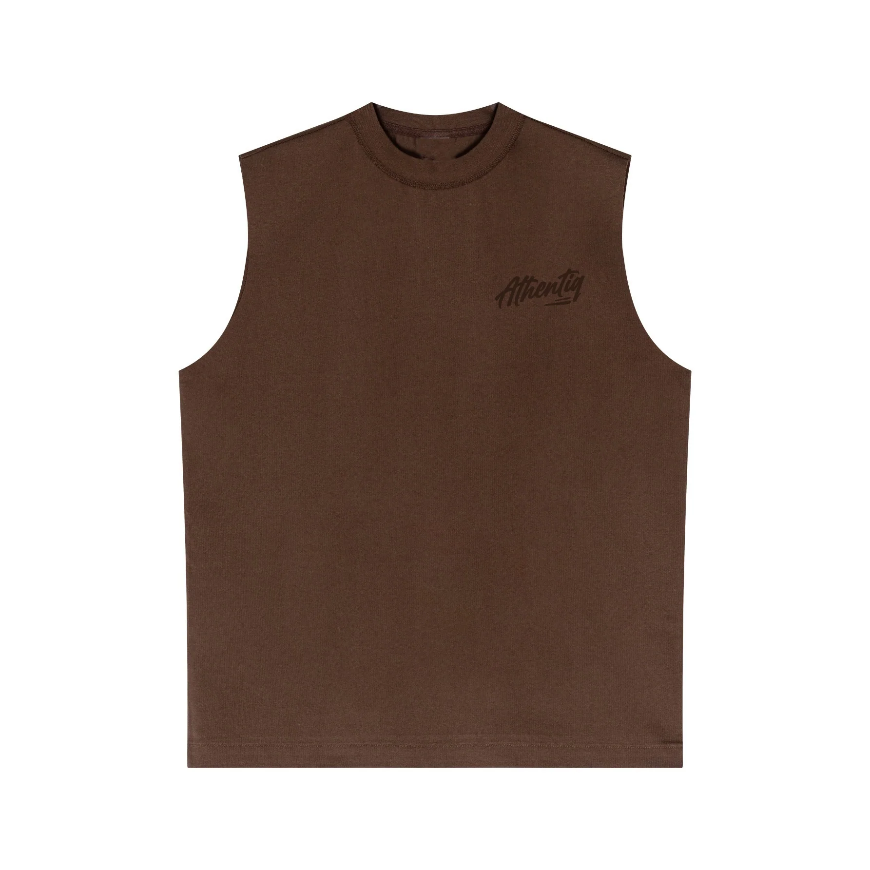 ATHENTIQ LOGO MUSCLE TEE - Image 11