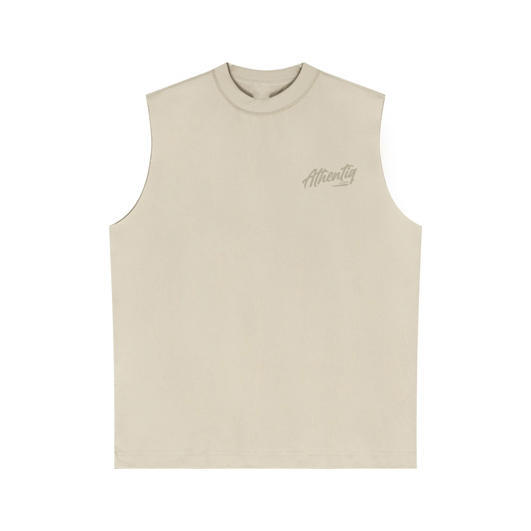 ATHENTIQ LOGO MUSCLE TEE - Image 14