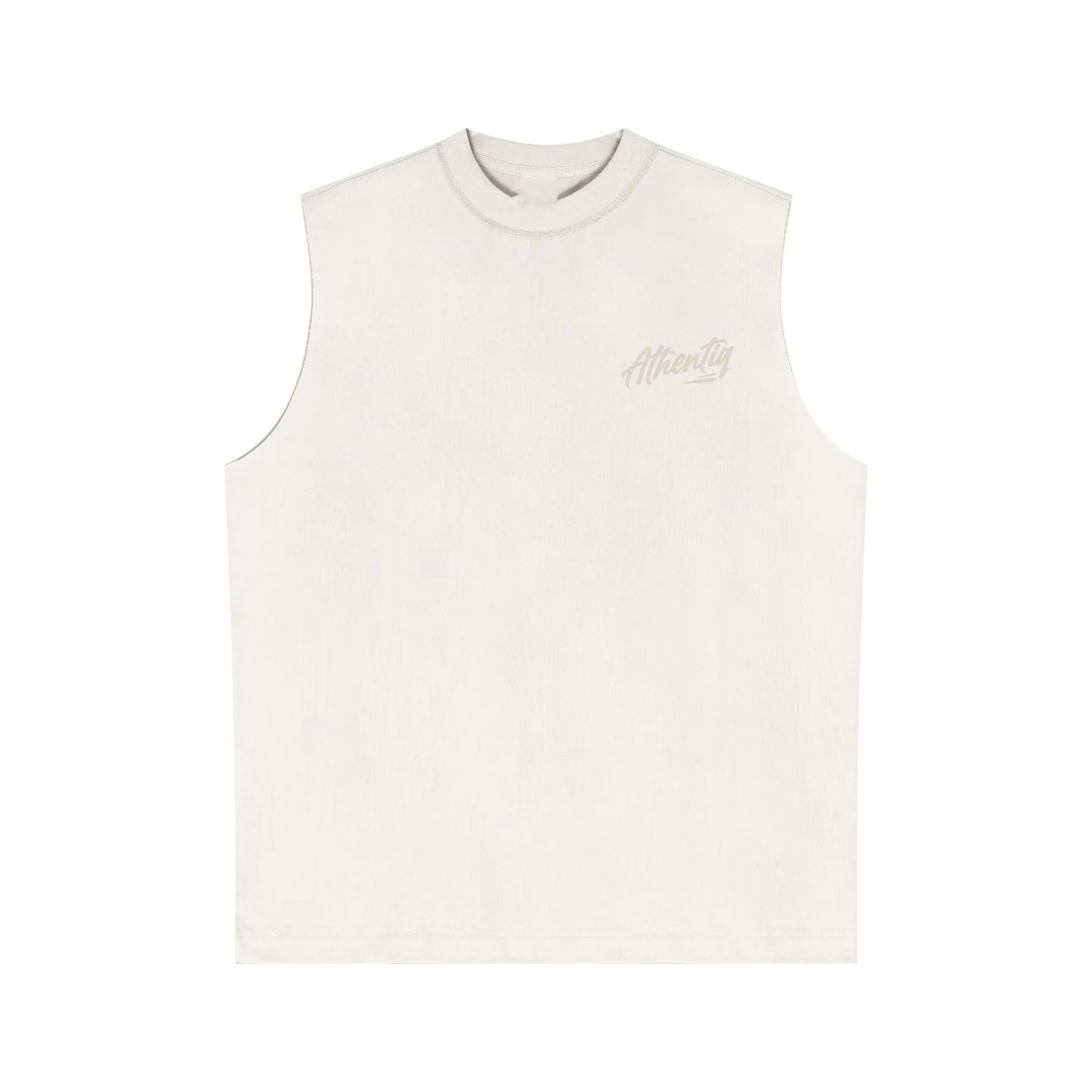 ATHENTIQ LOGO MUSCLE TEE - Image 7