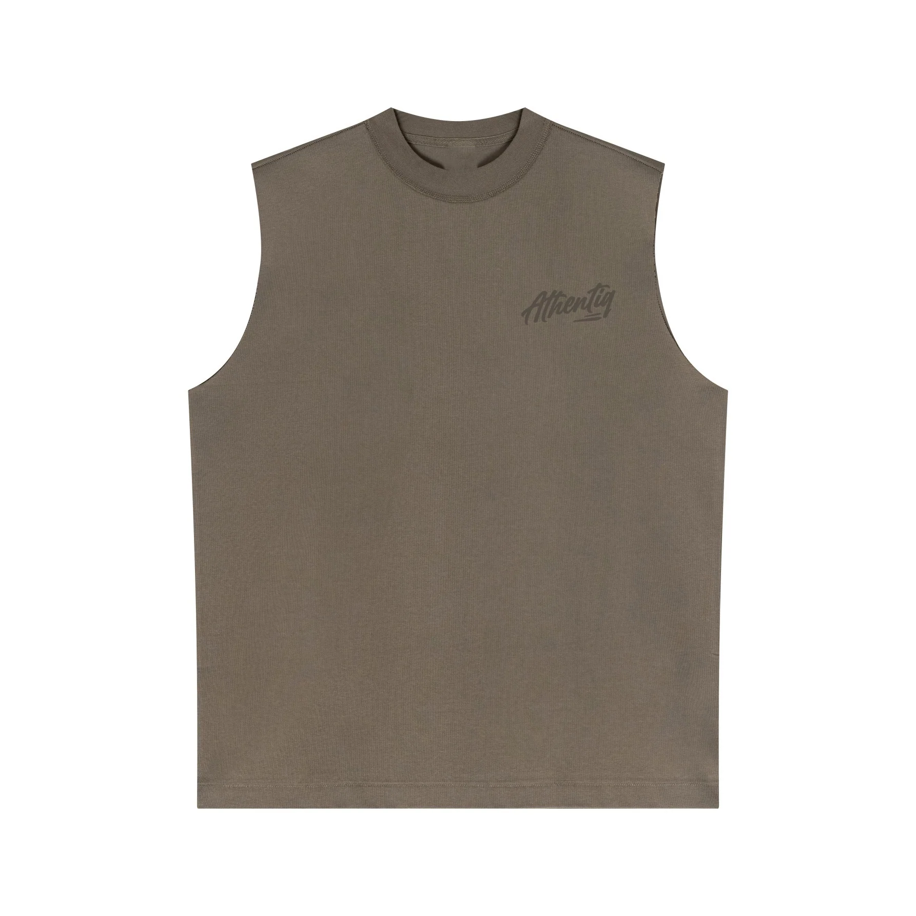 ATHENTIQ LOGO MUSCLE TEE - Image 8