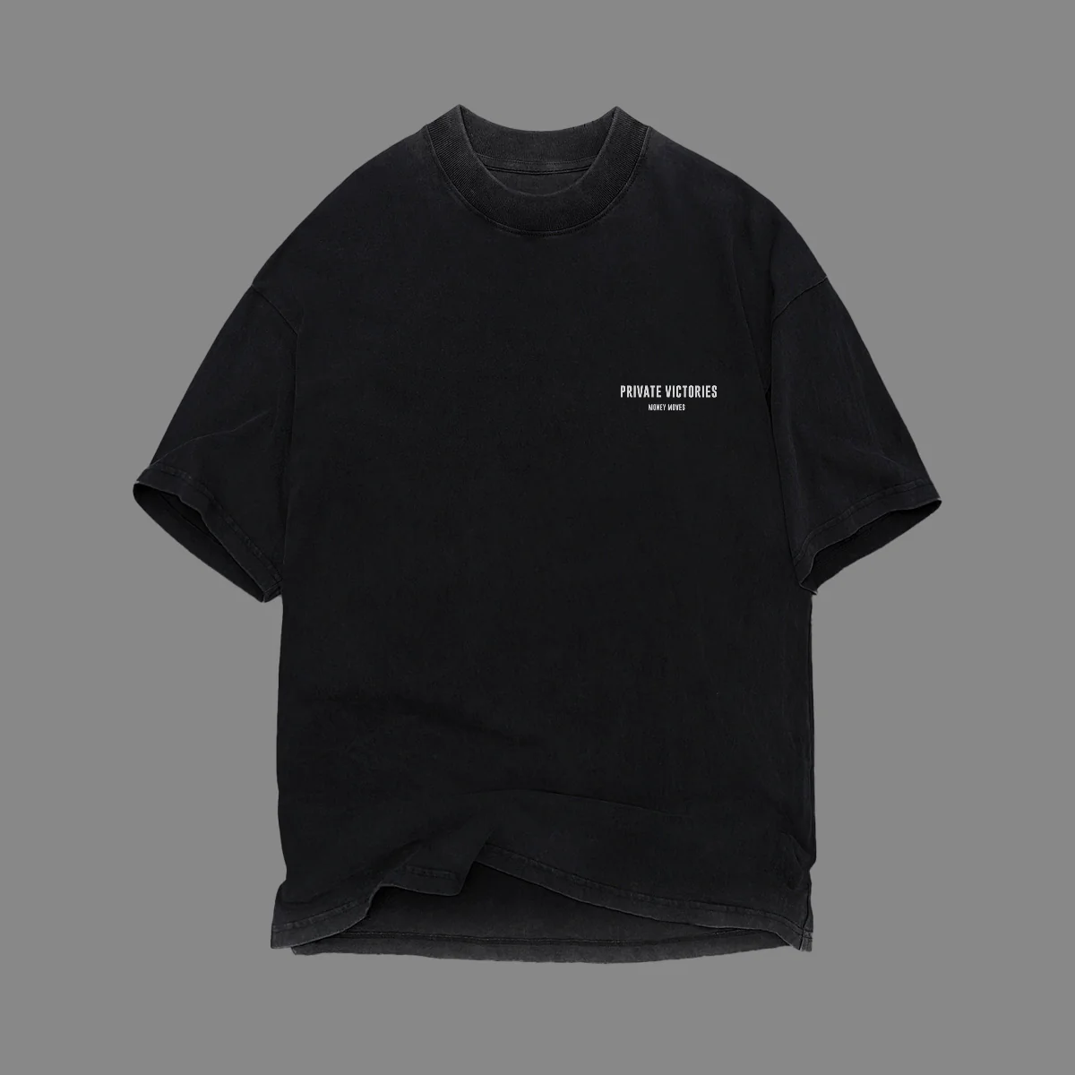 PRIVATE VICTORIES WASHED BOX TEE - Image 3