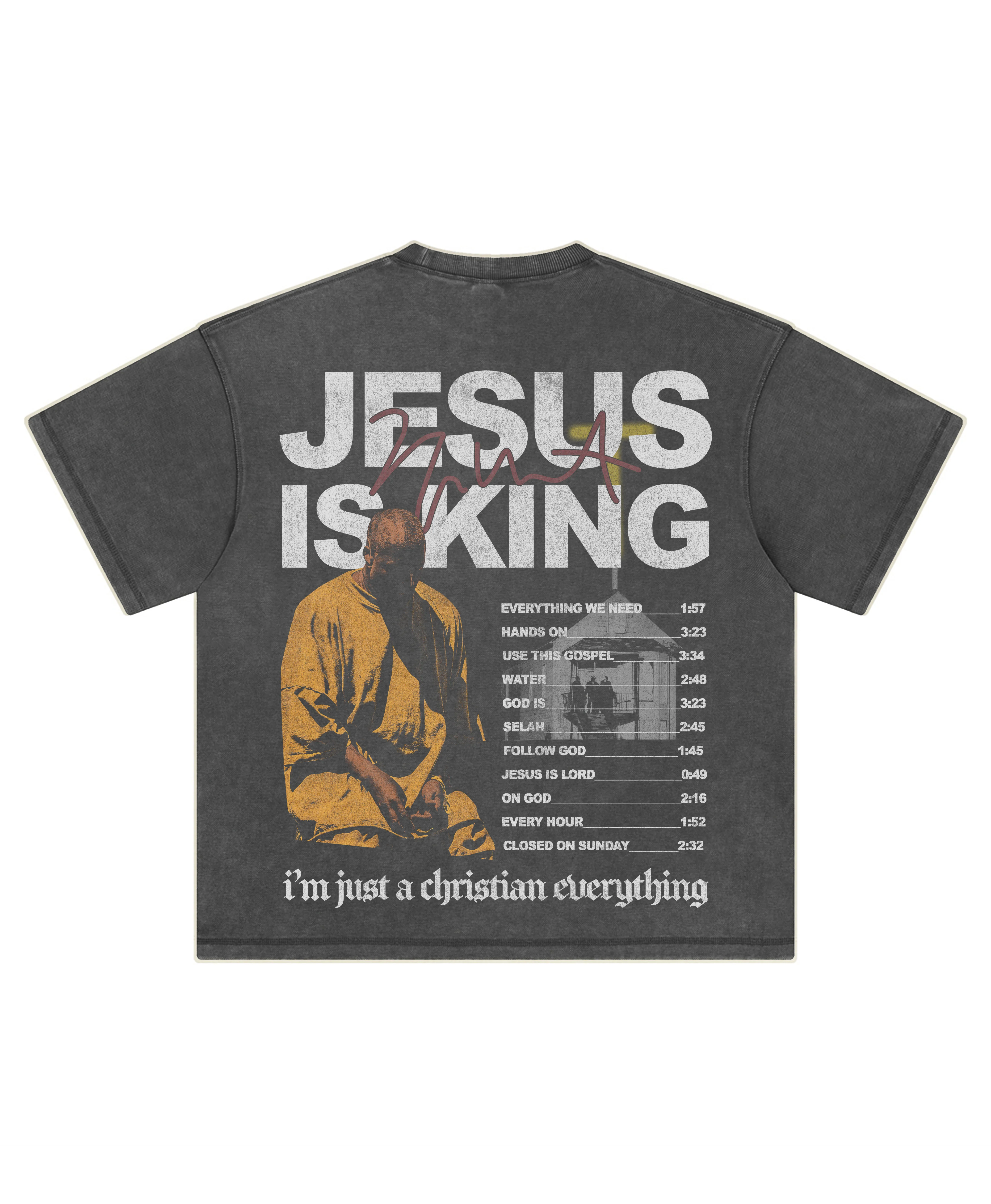JESUS IS KING TEE - Image 3